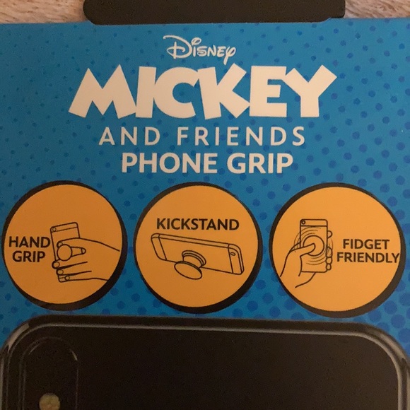 NWT Two Disney Mickey Mouse phone grip. A hand gri - Picture 2 of 9